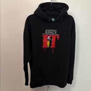 Graveyard Goods Black Stephen King's Premiere Movie Hoodie Sweatshirt Size XL